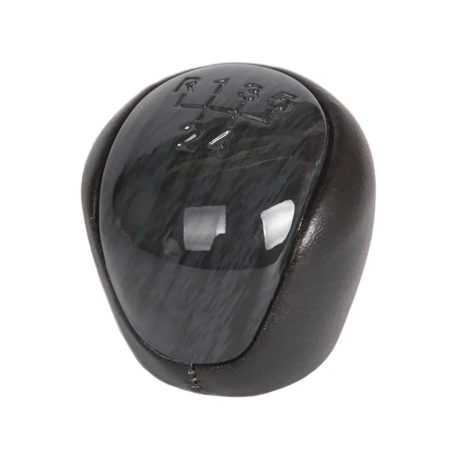 DWTNMEX Gear Shift Knob for Hyundai for Elantra 2008-2012 5 6 Speed Car Gear Shift Knob(Black 5 Speed)