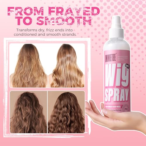 Spray Acondicionador Leave-In para Pelucas Sintéticas 8.4 Oz miniatura 5