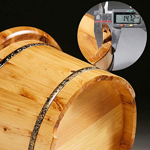 Cubeta de Pedicura para Pies en Madera Maciza miniatura 3