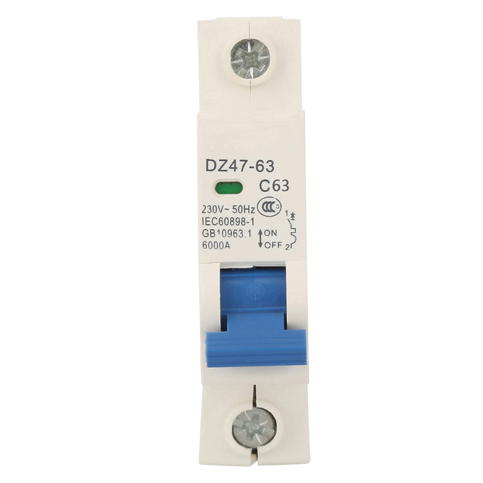 Generic 1Pole Circuit Breaker, Circuit Breaker, Manual Operation DZ47-63 230 (V) for Solar Energy Small Power Generation System(63A) (B0CBBQMTLK) Amazon Price History, Amazon Price Tracker