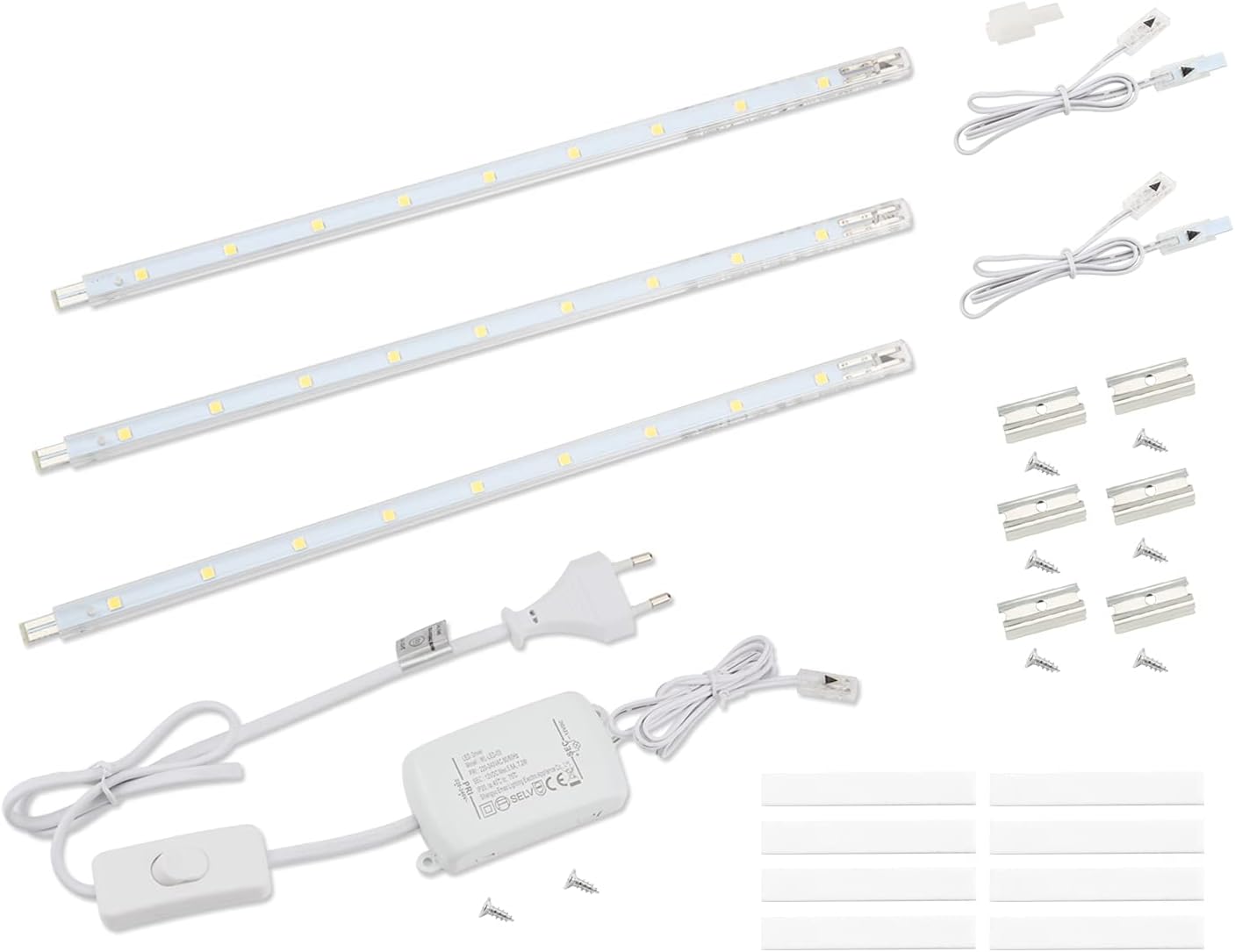 LED Unterbauleuchte 41cm - Dimmbar Mit Bewegungssensor Für Küche & Schrank