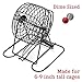 75 Multi-Color 3/5 Inch Bingo Balls -Plastic Balls for Bingo Cages and Raffles - Compatible with Cages from Most Major Brands
