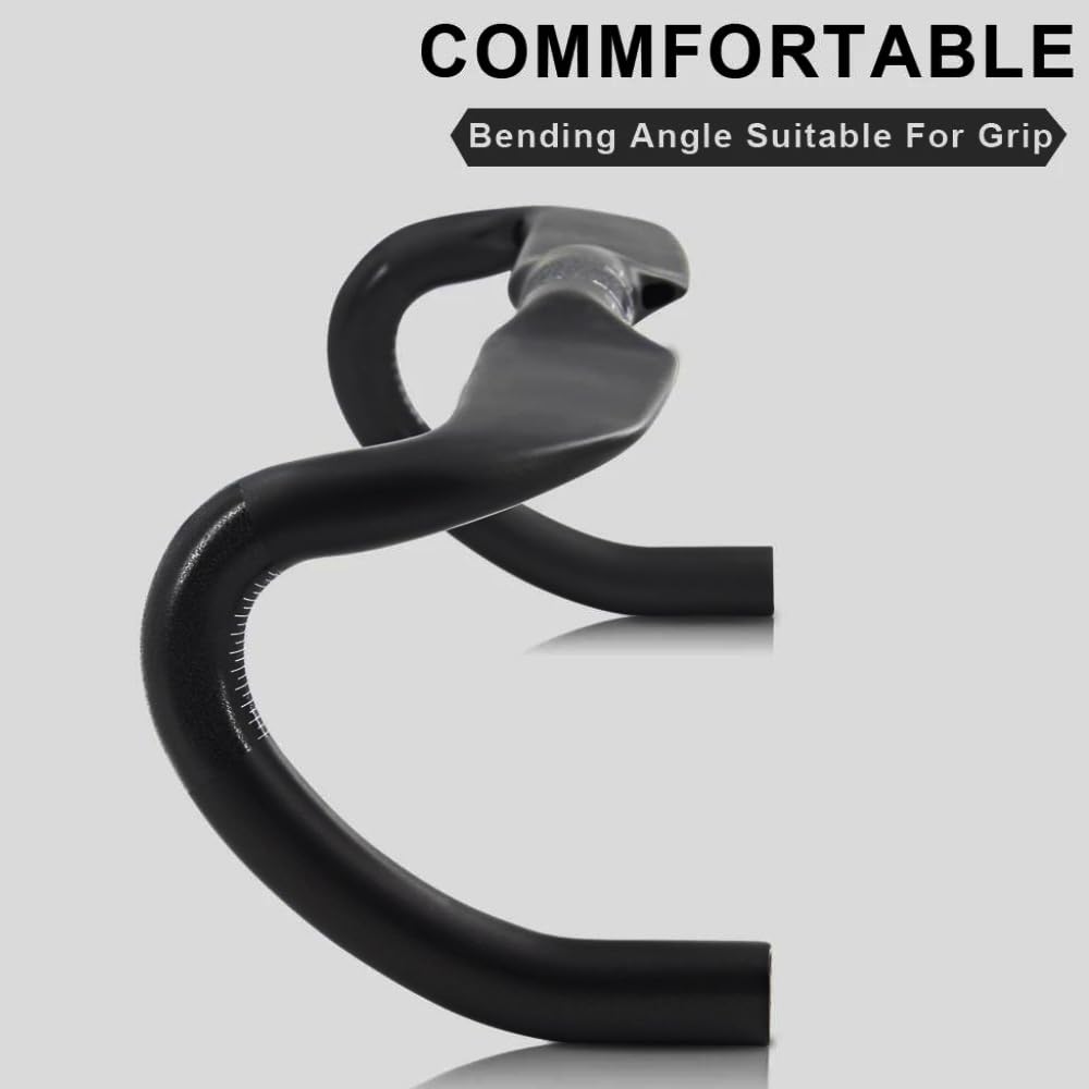 manillar de carbono de carretera RXL SL manillares de bicicleta carretera 1-1/4"cableado interno UD mate 440mm