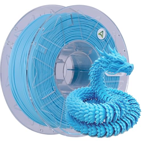 Image of Creality Hyper Glow-in-the-Dark PLA Filament 1.75mm 1KG, RFID Smart, Bright Long-Lasting Glow, High-Speed 30-600mm /s, Easy Printing, Fits Most 3D Printers (Blue)