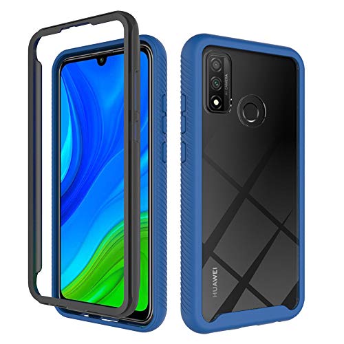 QiongNi Case for Huawei P Smart 2020 Case Cover,Anti-Fall and Shock-Absorbing Protective Cover Case for Huawei P Smart 2020 POT-LX1A Pot-LX3 POT-L21A / Nova Lite 3+ Case Blue