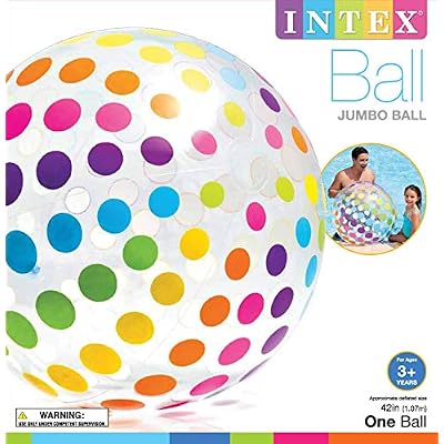 Intex Jumbo Ball (42 inches) (Pack of 2)