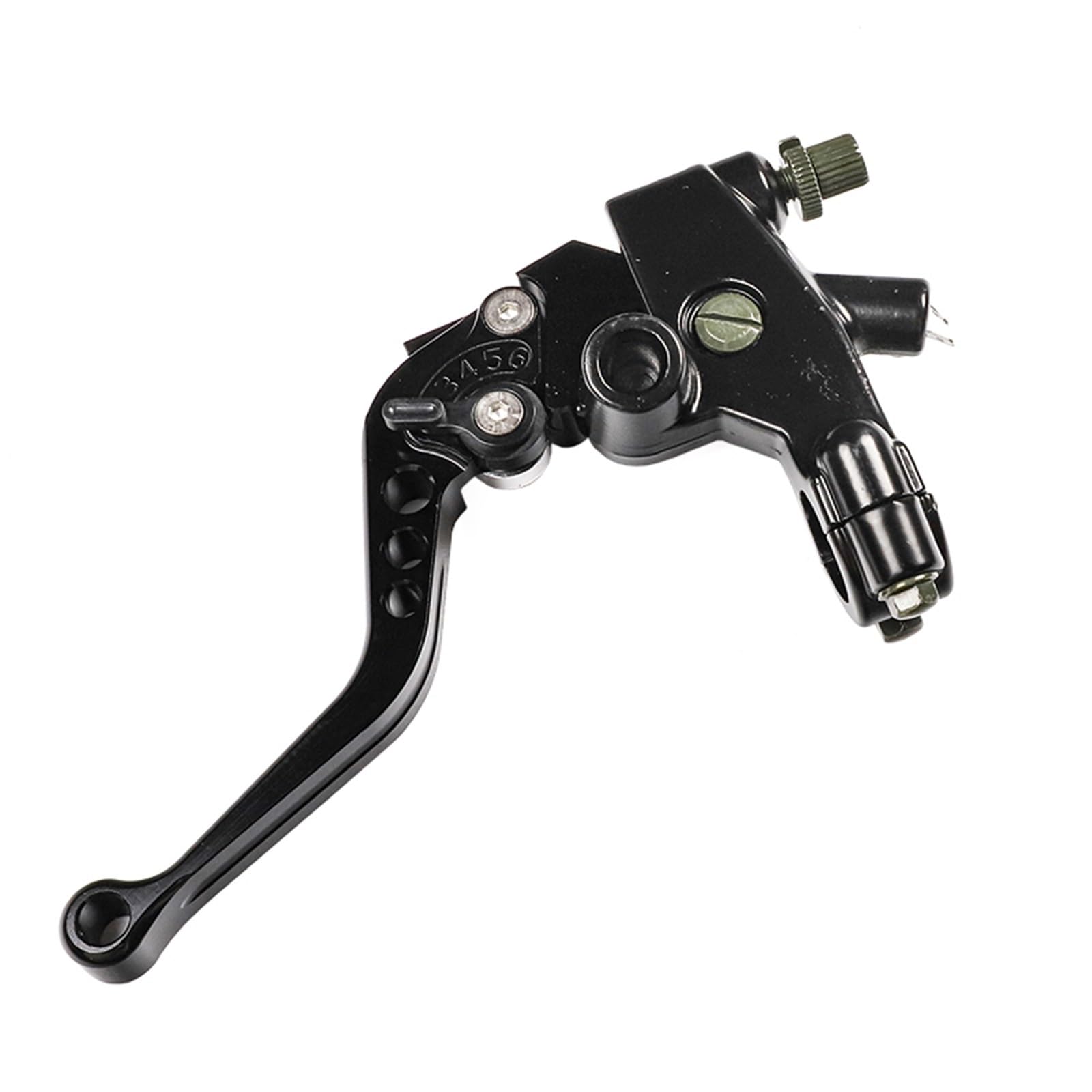 Gjihkwgz Motorcycle Brake Clutch Lever 22mm Universal Motorcycle CNC Handlebar Master Cylinder Lever Handle Hydraulic Brake Pump Clutch Adjustable Clutch Brake Lever(Clutch Black)