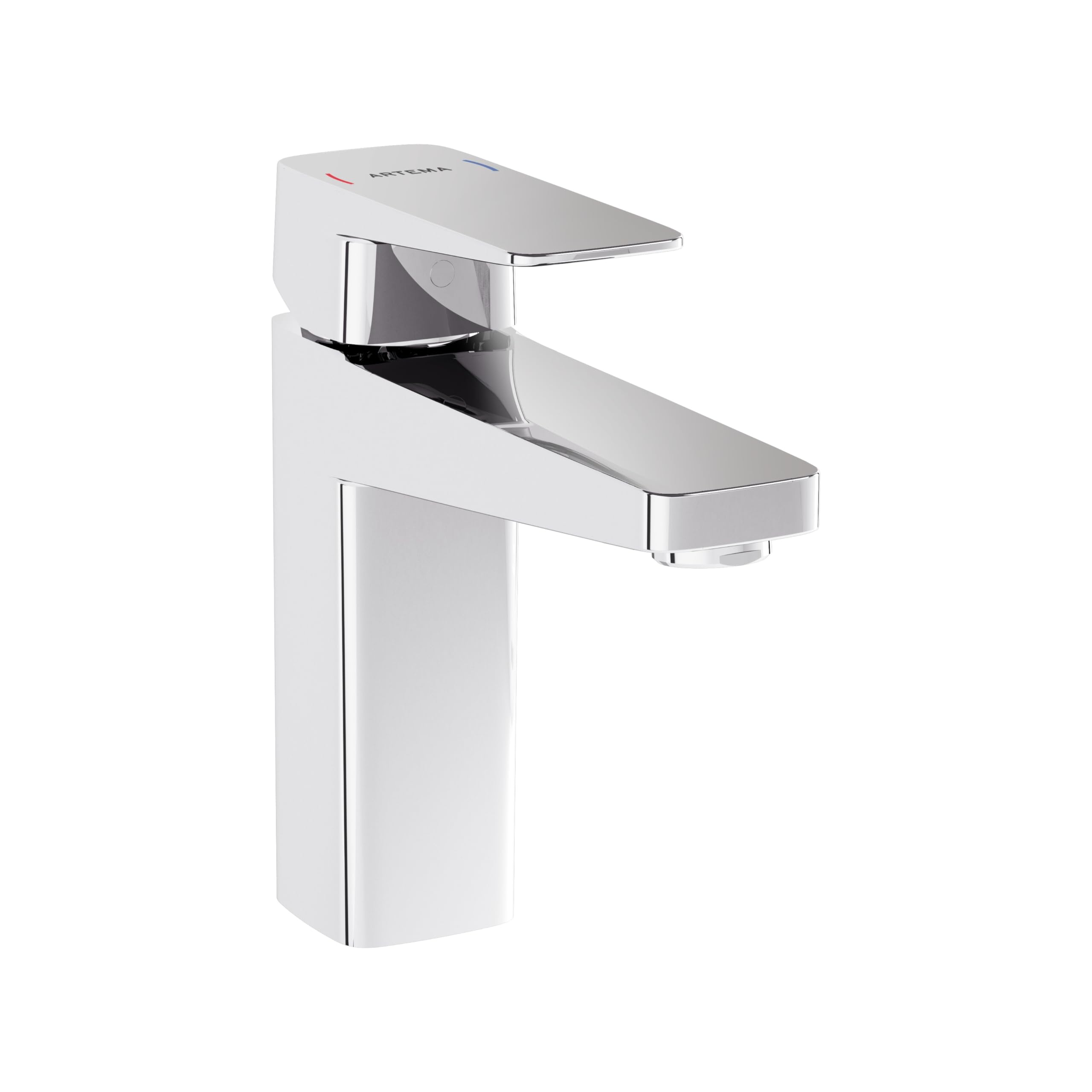 VitrA Root Square A42731ENR Blueco Yüksek Lavabo Bataryası, Krom