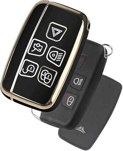 Miniatura 7 de Funda para Llavero de Land Rover con Llavero, Carcasa Protectora de Llave de Coche de 5 Botones para  Range Rover Evoque Sport Velar  Land Rover