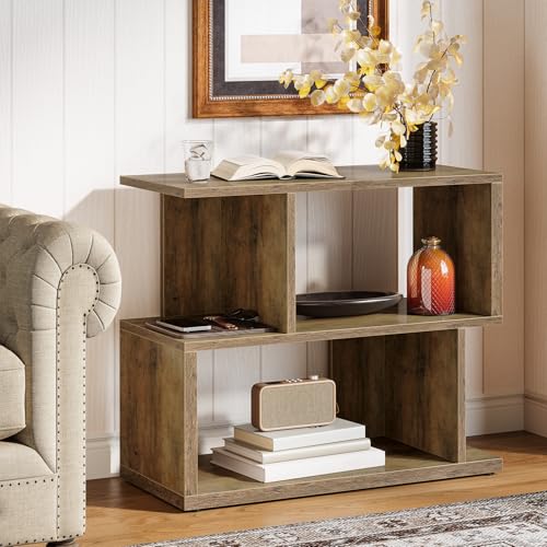 Tribesigns Narrow Console Table, 2 Tier Storage End Side Table, Entryway Table for Living Room, Entrance, Hallway, 80x30x65 cm