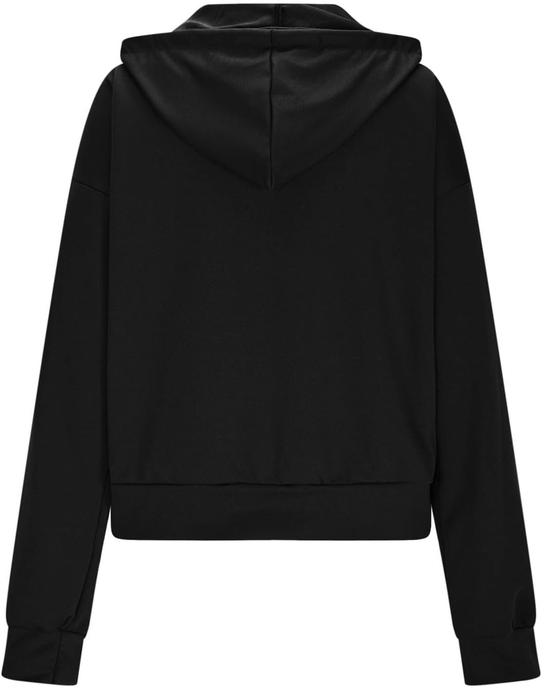 TANGNADE Two Piece Workout Sets for Women Sweatsuits Outfits Long Sleeve Zip Up Hooded Jacket and Barrel Leg Sweatpant - Image 6