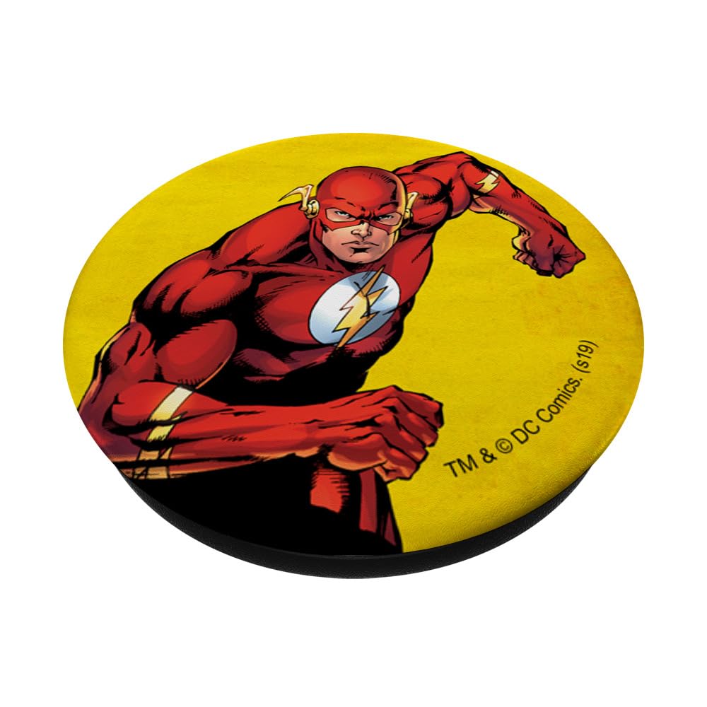 The Flash Character PopSockets Swappable PopGrip, Black - Image 2