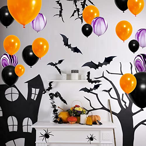 Image of 5 inch Orange Party Balloons, 100 pcs Mini Latex Balloons for Birthday Wedding Baby Shower Decorations (Orange)