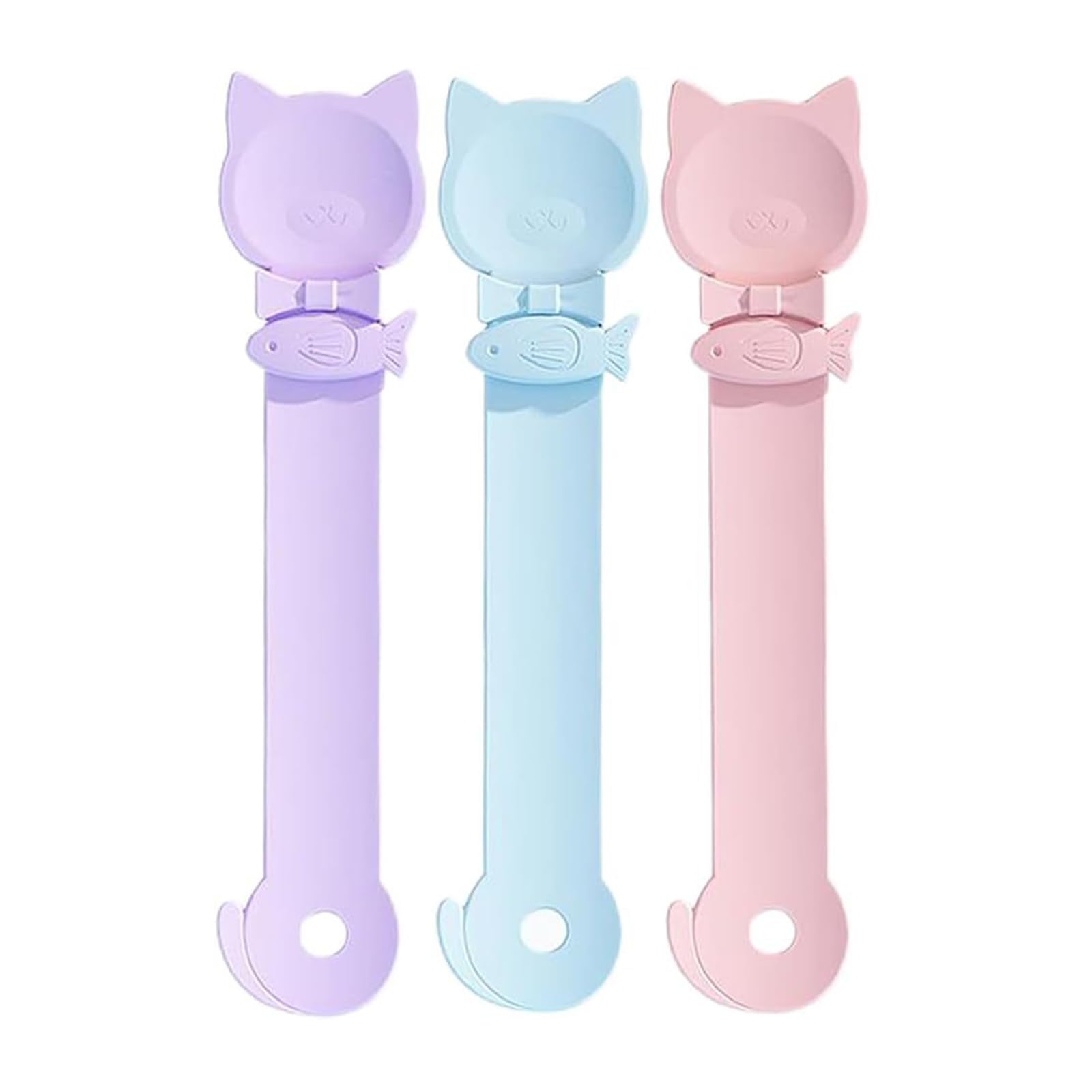 NEWFT Cats Food Storage Pet Squeeze Food Spoon Feeding Spoon Wet Food Squeezer Cats Treats Wet Cats Treats Spoon