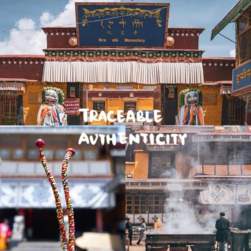 Sacred Tibetan Temple Handmade 5 Buddha Protection Bracelet String and a Talisman, red right hand bracelets for women men, Good Luck rope mens bracelet, Perfect gifts for women men (7.5 inch)4