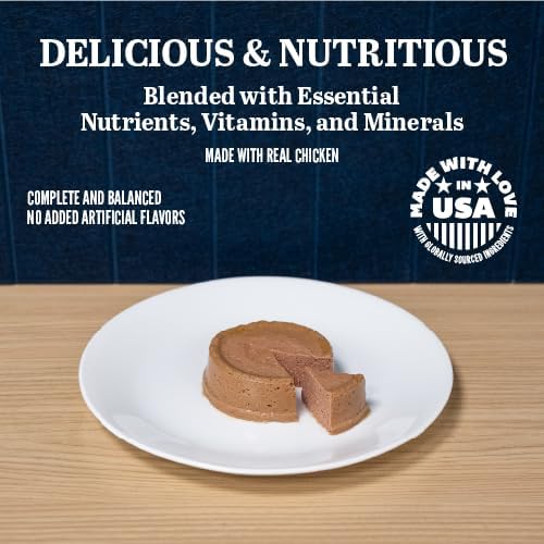 A Strong Heart Wet Dog Food Cups, Grilled Chicken Flavor - 3.5 oz Cups (Pack of 12), Made in The USA with Real Chicken - Image 3