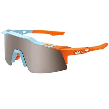 100% スピードクラフト SPEEDCRAFT® Matte White SPEEDCRAFT - Matte White - HiPER Blue Multilayer Mirror Lens