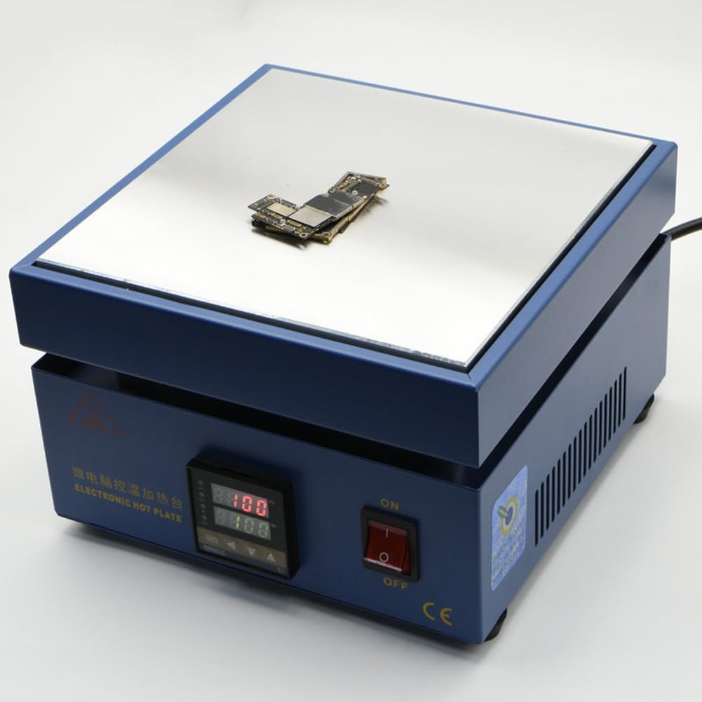 Máquina De Embalaje Térmico De Celofán, Máquina De Película Selladora Térmica De PVC, Rango De Control De Temperatura 0-400 ℃, para Soldadura/reparación De Placas PCB