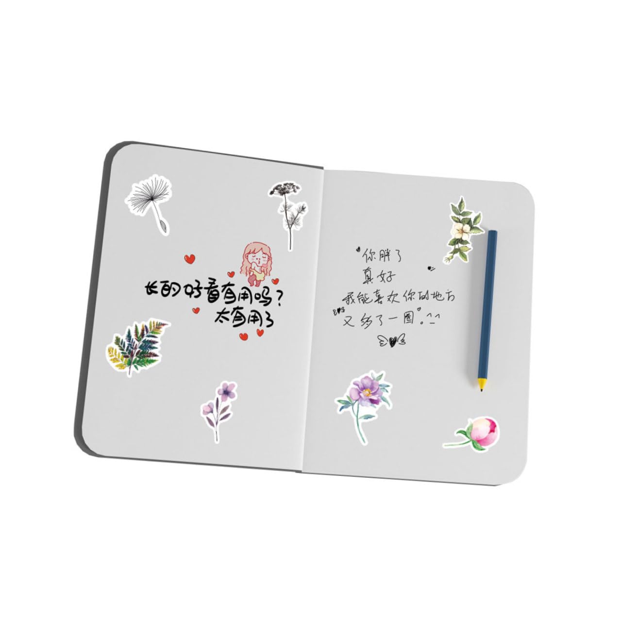 DOITOOL 5 Sätze Aufkleber Für Journaling Und Scrapbooking Rubbelkarten-aufkleber Wiederverwendbare Aufkleber Scrapbooking Sticker Scrapbook Stickers Sammelalbum Liefert 100 Stück * 5