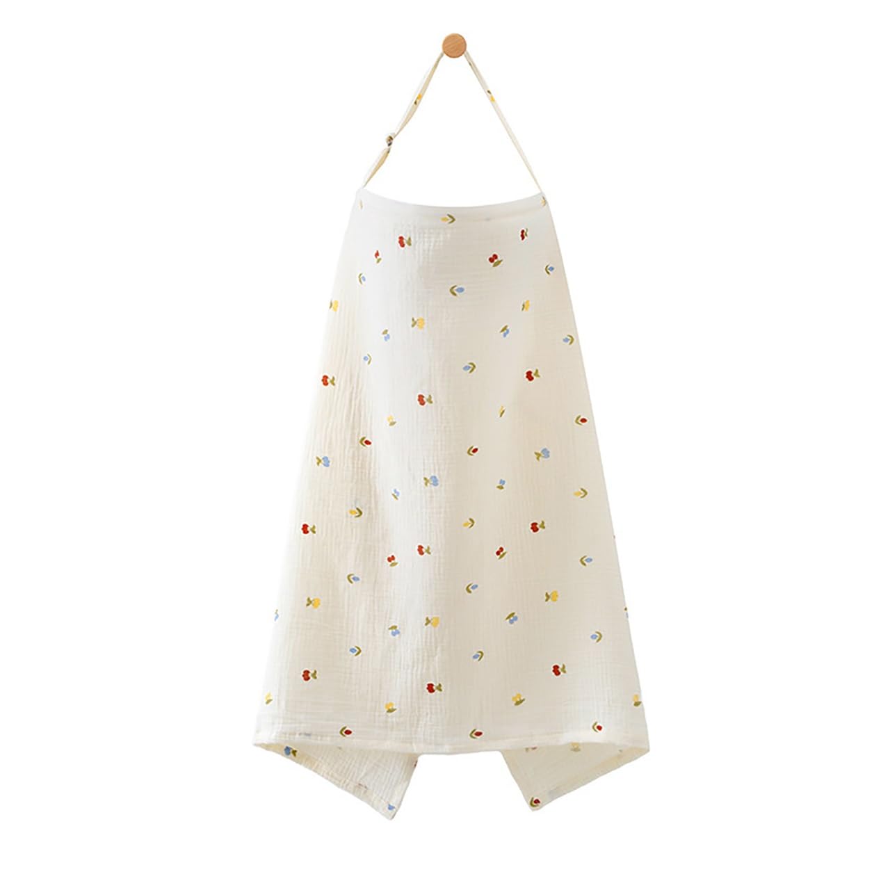 Muslin Nursing Covers For Breastfeeding,Breast Feeding Cover,Privacy Breast Feeding Cover With Arch Neckline For Mom,Soft 360° Coverage Breathable Lightweight Apron For Privacy Shield,24.4x37.4in(J)