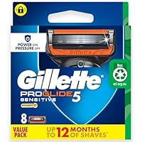 Gillette Fusion ProGlide Power Razor Blades, 8 Count