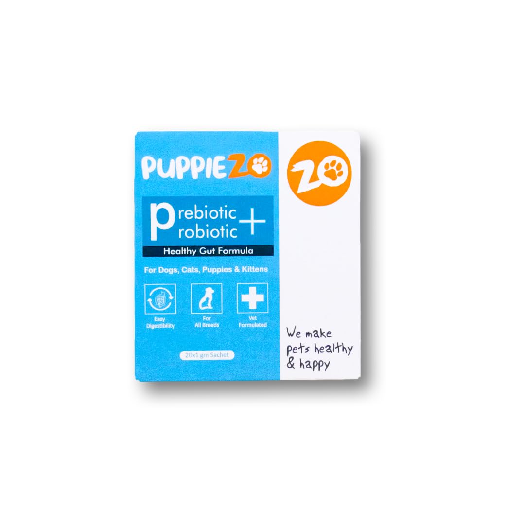 See full amazon price history chart for Puppiezo | Prebiotic + Probiotic | Healthy Gut Formula for Dogs, Cats, Puppies & Kittens | Easy Digestibility - for All Breeds - Vet Formulated | (20 sachets) Puppiezo | Prebiotic + Probiotic | Healthy Gut Formula for Dogs, Cats, Puppies & Kittens | Easy Digestibility - for All Breeds - Vet Formulated | (20 sachets) (B0CZS3TV7C) Amazon Price History, Amazon Price Tracker