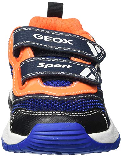 Geox - Little Kids'/Big Kids' Boys' Tuono 4 Sneakers Navy/Orange #TOP1