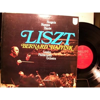 LISZT - HUNGARIA / MAZEPPA / HAMLET - LONDON PHILHARMONIC ORCHESTRA - VINYL