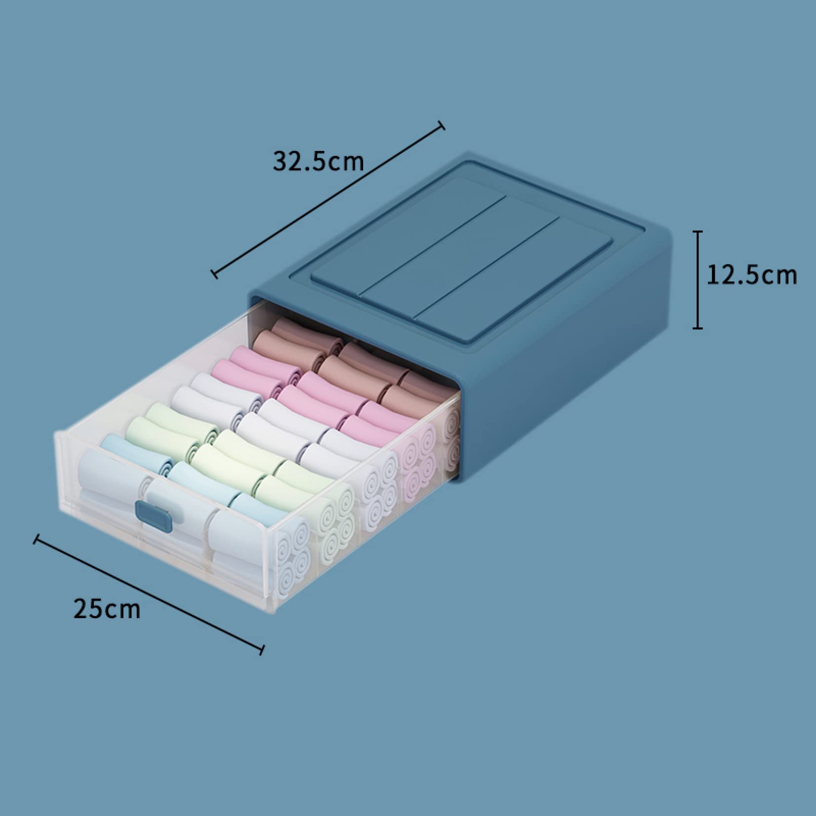 Amazon｜MJKQ9 収納ケース ふた付き プラスチック製 仕切りボックス