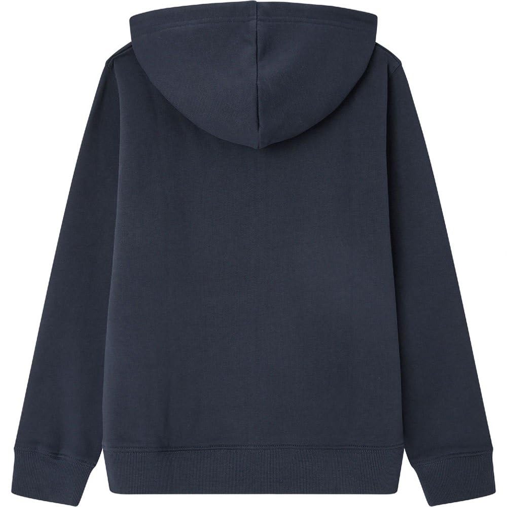 Pepe Jeans Eddie Zip Felpa con Cappuccio Bambini e Ragazzi