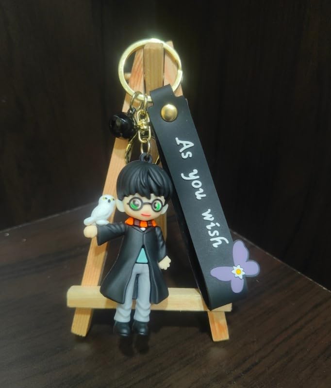 Image of Cute 3D Keychain | Keyring & Quirky Bag Charm | Hard Silicone, Unbreakable | Travel Essential | Kids Friendly | Strap & Bag Hook