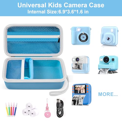 Estuche para cámara instantánea compatible con ESOXOFFORE azul miniatura 2