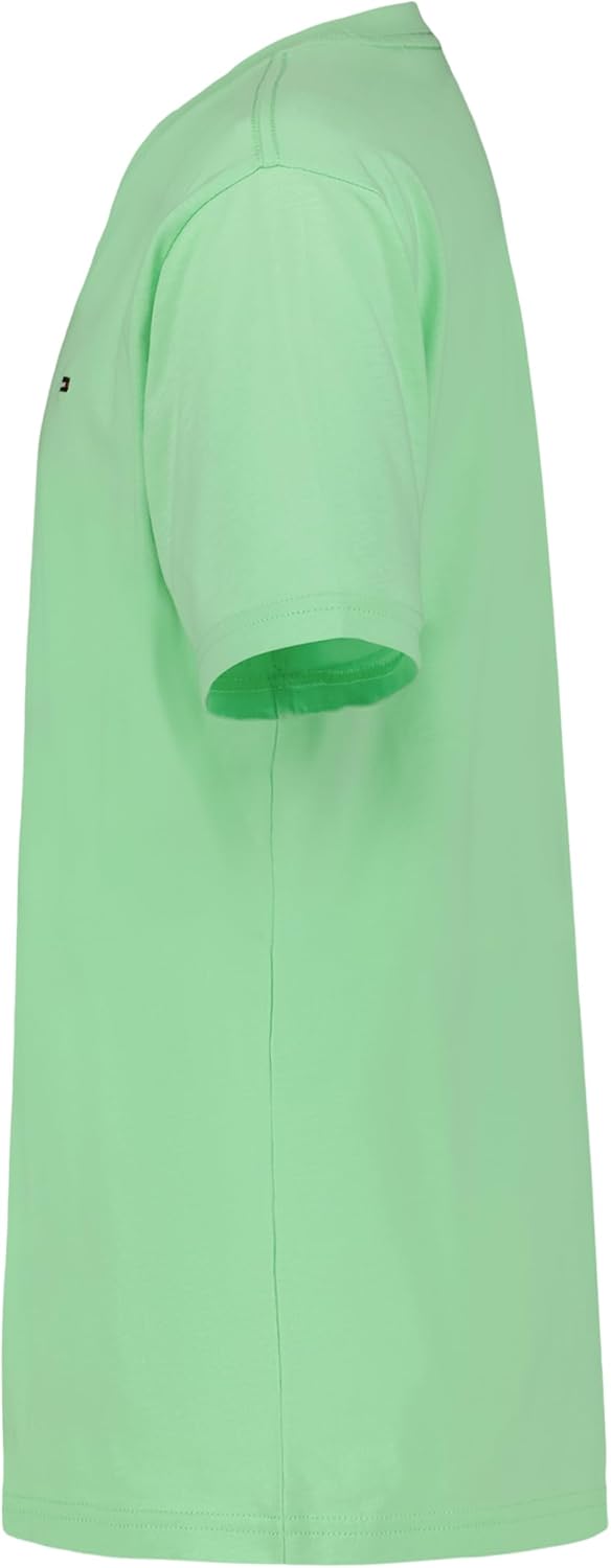 Tommy Hilfiger Boys' Short Sleeve Solid Crew Neck T-shirt, Soft, Comfortable, Relaxed Fit - Image 2