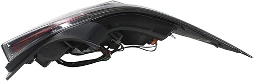 Miniatura 4 de Evan Fischer Conjunto de luz trasera lateral del conductor compatible con Nissan Maxima 2012-2014 con bombilla