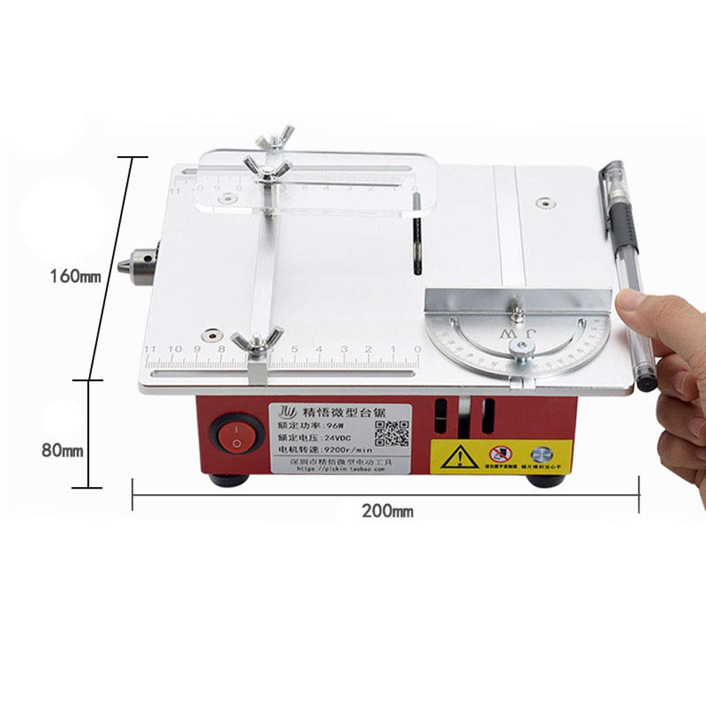 T30 Mini-Multifunktions-Tischkreissäge, elektrische Desktop-Säge, kleiner Haushalt, Heimwerker-Schneidwerkzeug, Holzbearbeitungsbank, Drehmaschine, Schneidemaschine Effizienz(S-2 Standard)