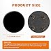 New Upgraded WB28K10222 Range Surface Large Burner Cap Replacement for GE Gas Range/Stove/Oven/Cooktop,Burner Caps for Gas Stove,Shiny Black Paint Finish Not Matte,4.4 Inch Diameter (1PCS)