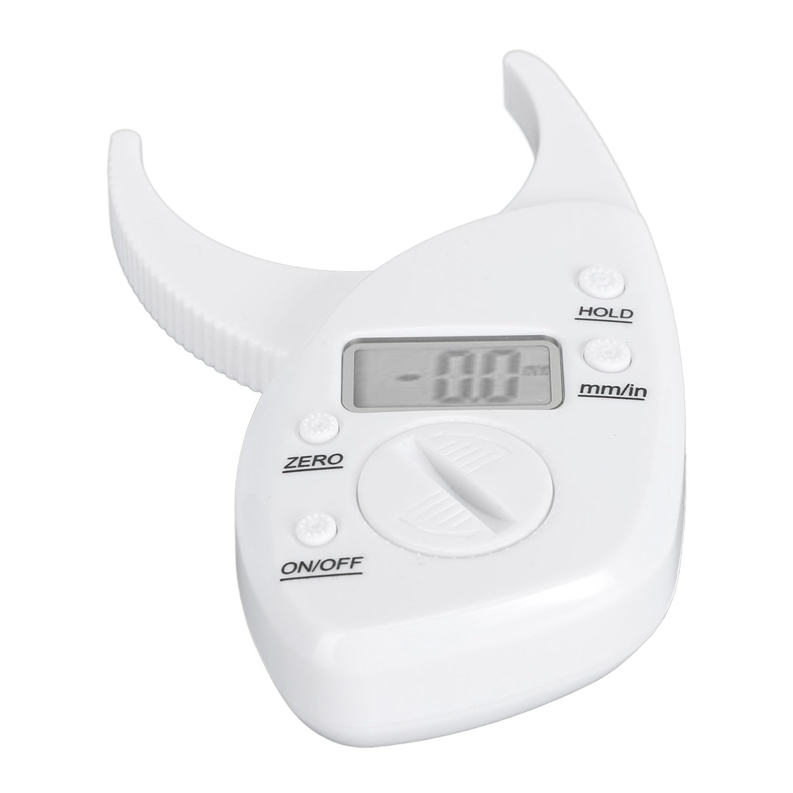 Fdit Calibro Digitale per Grasso Cutaneo LCD, Calibro Professionale per Grasso Corporeo per Donne e Uomini, Calibro Portatile Accurato per Plicometria con Design Compatto