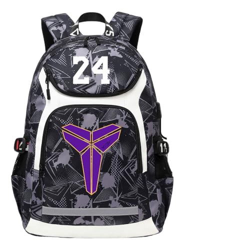 Sac à dos mode étudiants Kobes imprimé pour voyage et cartable
