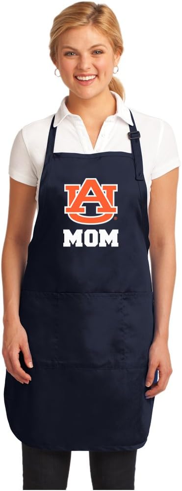 Broad Bay Auburn Mom Apron Stain Release Auburn University Mom Aprons
