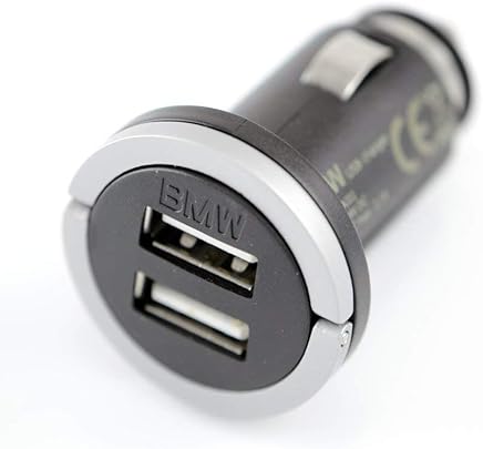 BMW Genuine In-Car Universal 2 Port Twin Dual USB Charger (65 41 2 311 598), [Importado de Reino Unido]