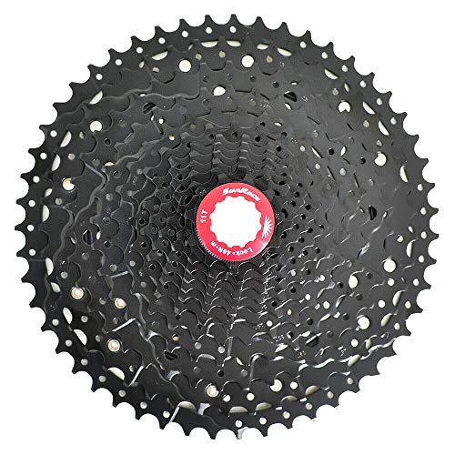 SunRace CSMZ800 11-51T 12 Speed Wide Ratio Cassette, Black, ST1875