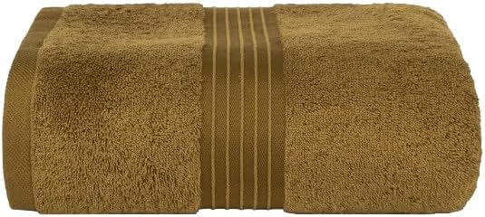 Jumbo Bath Sheet (1 Pack, 90x180 cm) - 600 GSM Large Bath Towel - 100% Combed Cotton Highly Absorbent and Quick Dry Extra Large Bath Towel - Super Soft Hotel Quality Towel