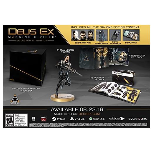 Deus Ex: Mankind Divided - Collector's Edition - Xbox One