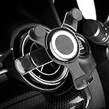 mercedes handyhülle s9 EINFACHE MONTAGE & 360°Drehbar - Durch das spezielle Design der Klemme ist diese handyhalter auto recht einfach zu montieren. Sie müssen sie nur auf die Auslassklingen des Autos aufstecken und die Länge der Klemme durch Drehen des Knopfes an die Auslasslänge anpassen. Beenden Sie dann die Installation.Der handy halterung auto kann vertikal oder horizontal um 360 ° gedreht werden. Der Halter kann flexibel eingestellt werden, um einen optimalen Winkel zu erreichen.