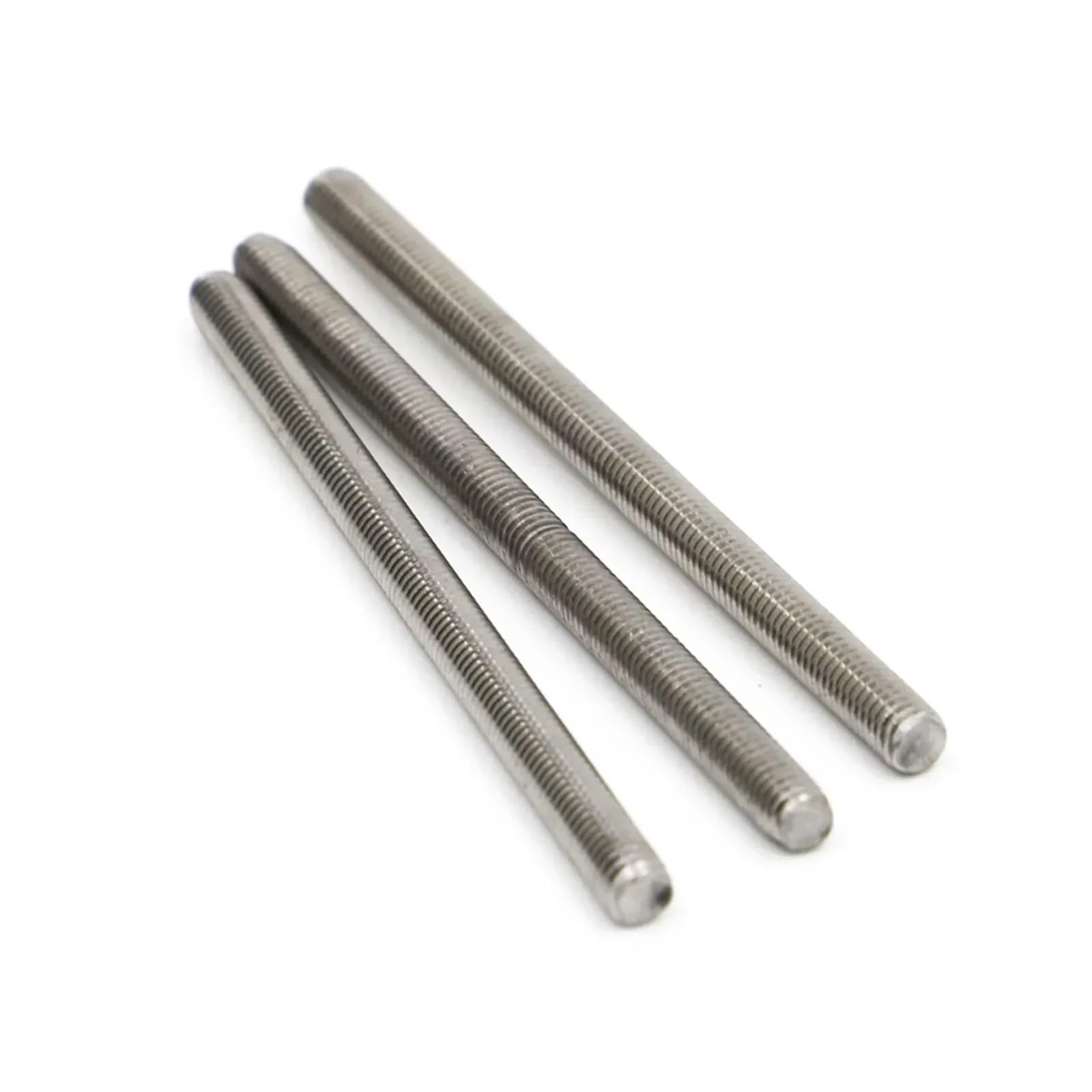 Qcknkmgg 80Mm Full Threaded Rods, Stainless Steel Fully Threaded Rods Multiple Sizes(,M3 5Pcs)
