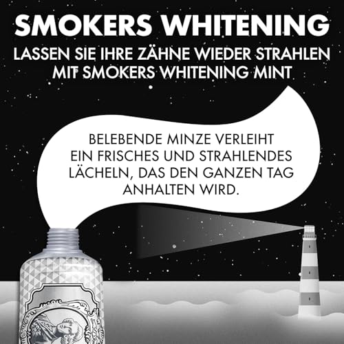 Marvis Smokers Whitening Mint Zahncreme, kühle Minze, 85 ml