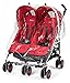 Peg Perego YPMTASTREG ochrona przed deszczem do Pliko Mini Twin, Aria Shopper Twin, przezroczysta