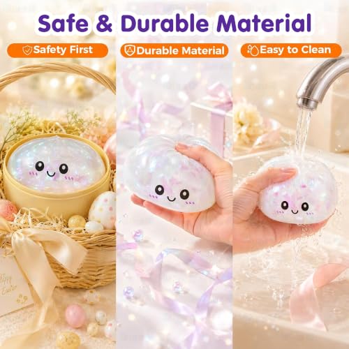 Kidology Dumpling Squishy Toy, Random Colour Pack of 1 - Image 6
