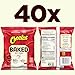 Frito Wnaldc Lay Baked Cheetos Crunchy Flamin' Hot, 0.87 Ounce Pack of 40
