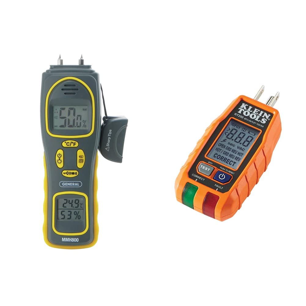 General Tools Moisture Meter - Find Mold & Moisture -6 General Tools Moisture Meter - Find Mold & Moisture -6